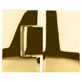 thumbnail image 3 of CRL GEN580BR Polished Brass Geneva 580 Series 180 Degree Glass-to-Glass Hinge with 5 Degree Offset, 3 of 5