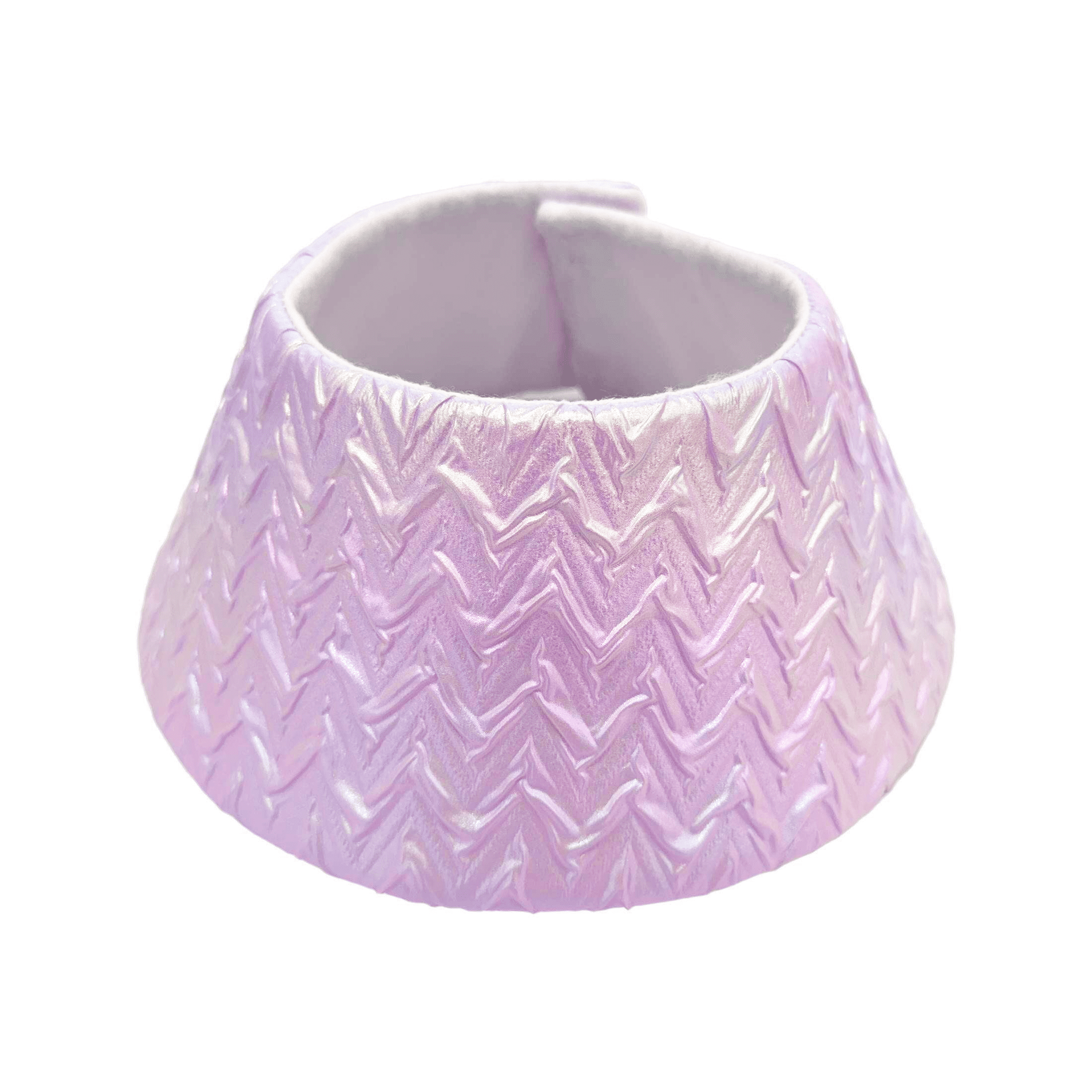 Pinch Pleating Mini Christmas Tree Stand Band, Iridescent, 9", by Holiday Time