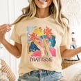 thumbnail image 2 of Matisse Floral Graphic Tee: Vintage Botanical Art T-Shirt T-shirt Sizes S-5XL Goldengate, 2 of 5