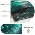 thumbnail image 6 of Round Rugs 4Ft, Aque Trees Round Area Rug Washable Indoor Throw Carpet, Forest Art Decor Spring Summer Nature Leaf Soft Non Slip Circle Rug for Kitchen Nursery Room Home Decor Aesthetic, 6 of 8