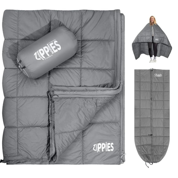 Manta para Camping ZIPPIES con Aislamiento 3M Thinsulate Puff