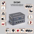 thumbnail image 2 of Adaptador de corriente SVBONY SV241 Hub USB 12V DC 96x61x25mm, 2 of 9