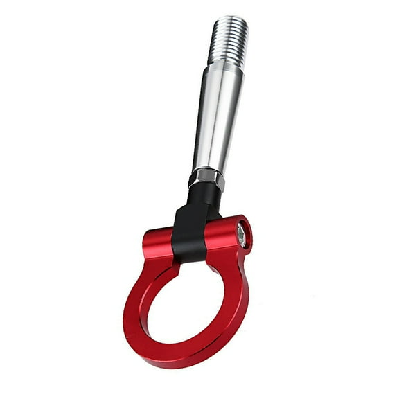 OUNONA Trailer Hitch Tow Receiver Car Rear Bumper Hook Carrier The Cars Red