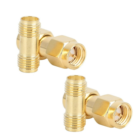 Male To Male Adapter, 2Pcs SMA SMA Adapter, For Male To Male Double Pass Adapter