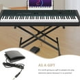 thumbnail image 3 of OULII Piano Damping Damper Pedal For Keyboard ABS Rubber 1Pack, 3 of 8