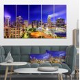 thumbnail image 1 of Charlotte North Carolina Cityscape - Impression sur Toile, 1 of 3