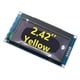 thumbnail image 3 of Módulo OLED Pantallas LCD 2,42 pulgadas Injueey Pantalla LED Electrónica Amarillo 4 pines, 3 of 6