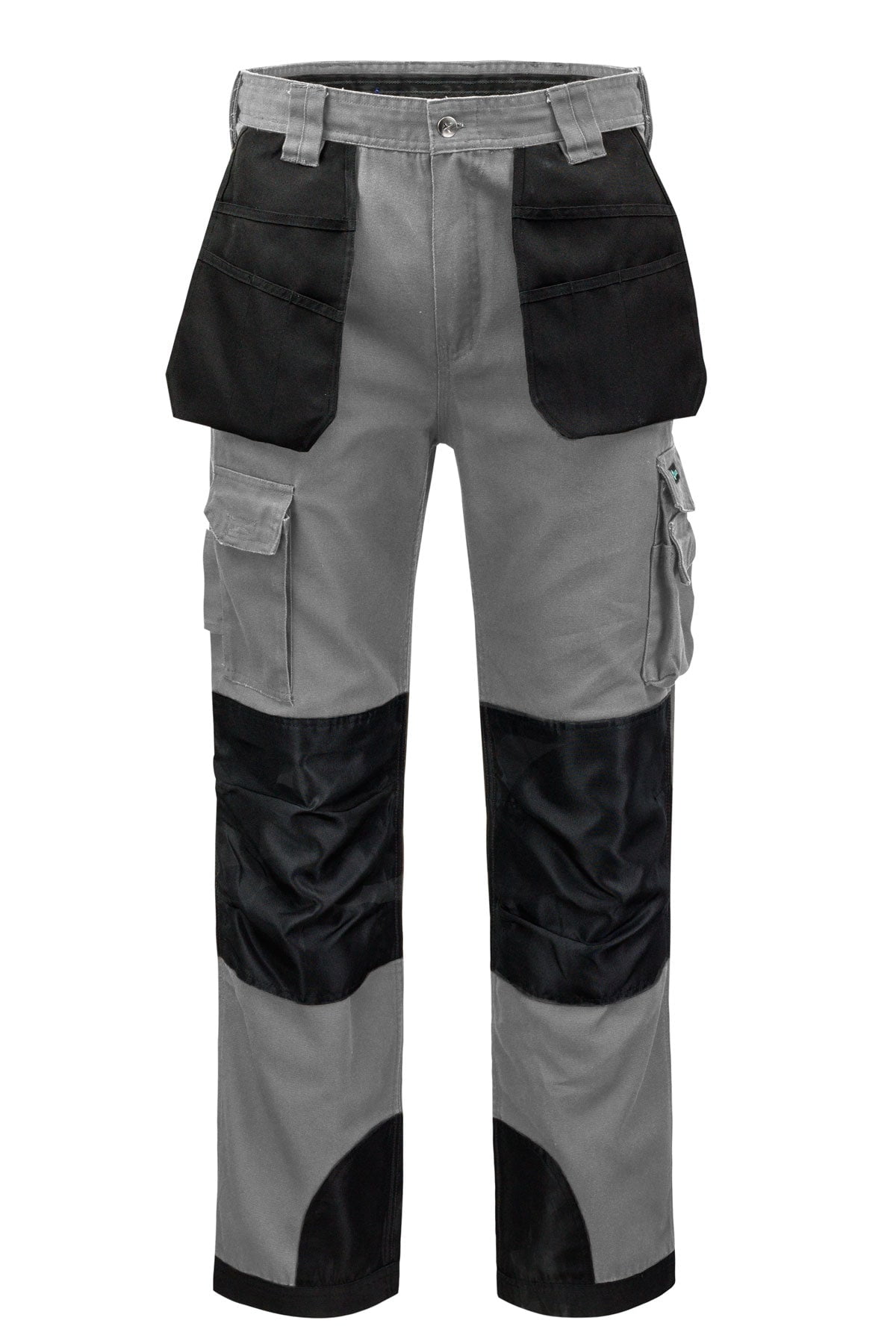 Mens Workwear Trousers Workwear Black Grey Khaki Heavy duty Cargo Working Pants 
