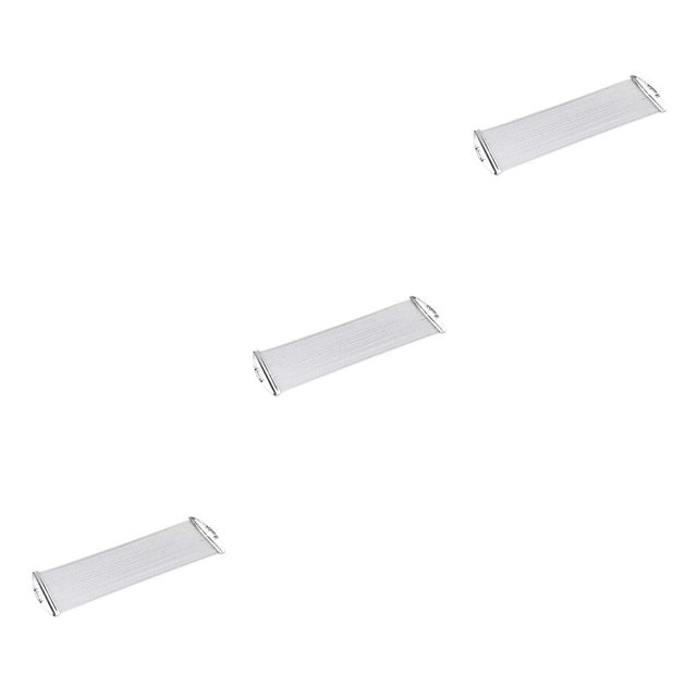 Wweixi Fil de Tambour Caisse Claire Bonne Élasticité Forte Résistance à la Traction Fil d'Acier Ceinture de Sable Ressort de Tambour Accessoires d'Instrument de Percussion 32,6x10 cm 3 Pcs