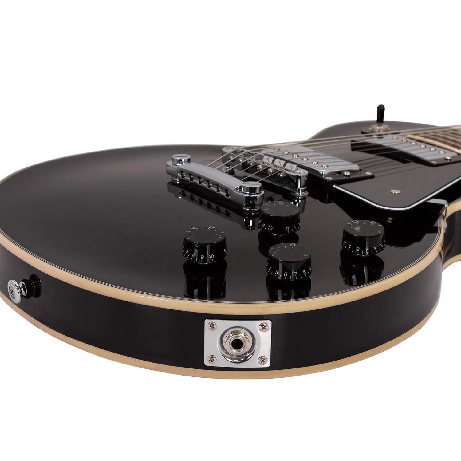 Babilon Cosmos II Series Electric Guitar Black Includes Case