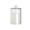 thumbnail image 2 of Cotton Ball and Swab Dispenser Clear Plastic Organizer Jar for Bathroom Storage, Holds Cotton Rounds, Pads, Floss, Toothpicks, 2 of 4