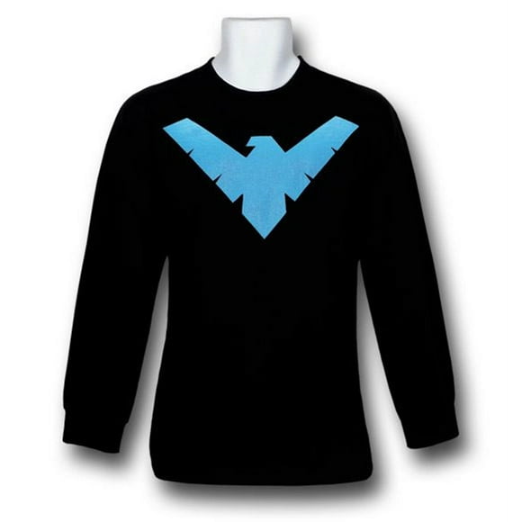 Nightwing Longues T-Shirt à Manches - Très Grand