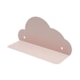 thumbnail image 2 of Estantería colgante de pared con forma de nube, organizador de metal con forma de nube para habitación infantil. Rosa, 2 of 9