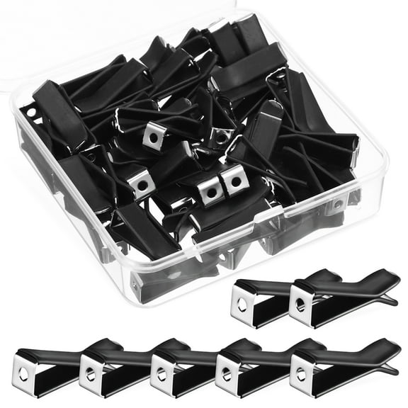 HONMEET 60Pcs Car Clips Compact Car Accessories for Air Freshener Holder and Diffuser