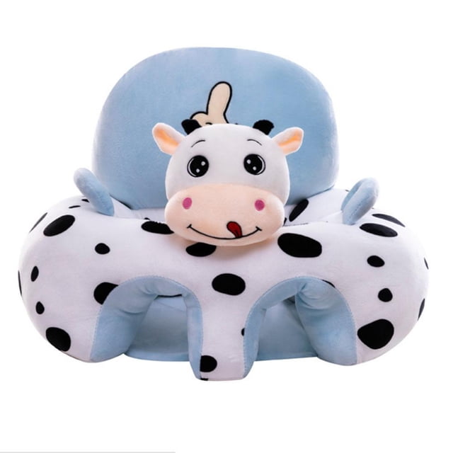 Silla para sentarse para bebé, asiento de apoyo para bebé, silla suave con forma de Animal, silla de comedor portátil, soporte para bebés