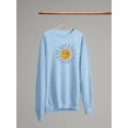thumbnail image 3 of Vintage Sun Moon Daisy Sweatshirt Women -Image by Shutterstock, Female Small, 3 of 4