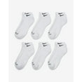 thumbnail image 4 of Men's Nike 6-Pack Everyday Plus Cushion Ankle Training Socks Color: White Size: 12-15, 4 of 5