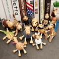 thumbnail image 2 of Wooden Small Animal Doll Model Children Puppet Toy Creative Decor Gift heqiyong toy, 2 of 2
