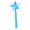 Blue, variant on NFTIGB Salt and Pepper Shaker Wand ABS 3 Holes Refillable Spice Tool Rose Red (7.09 in / 18 cm)