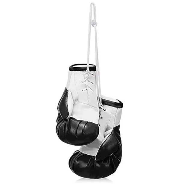 Mini Boxing Gloves Miniature Punching Gloves Mini Car Hanging Accessories Holiday Christmas Ornament Hanging Decoration