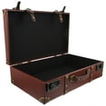 thumbnail image 6 of Retro Decorative Storage Box for Photos and Souvenirs Safe Brown Color Small Size, 6 of 6
