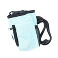 thumbnail image 3 of Bolsa de Golosinas para Perros, Alimentación para Mascotas, Bolsillo de con Cordón, Bolsa de Aperitivos para Alimentos de Acceso Rápido Par verde, 3 of 8