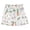 White Rabbits and Carrots, variant on Kids' Beach Pants Comfortable Swim Trunks Marine Life Pattern Shorts for Pool Vacation and Lounge Wear 2T