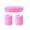 07# Pink, variant on WTXUE Sweat Headband Women, Wristbands and Headband for Sports Sweatband More Set Women's Casual Pants, Plaincolor Bandanas for Women | Blue
