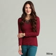 thumbnail image 3 of Women's Long Sleeve Knit Top, 3 of 5