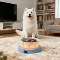 thumbnail image 4 of Outside Heated Bowl Large Heated Water Bowl Outdoor Thermostatic Control Heated Cat Bowl Heated Water Dish For Chicken Goose Rabbit Cat No Spill Dog Bowls Slow Feeder Dog Bowls Small Breed Wet Food, 4 of 4