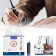 thumbnail image 1 of Erasable Ink Pen - Push Action Smooth Writing with Refillable Cartridges for Effortless Note-Taking and Styling 5PCS, 1 of 5