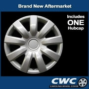 CWC Hubcap for Toyota Camry 2004-2006, Premium Replica, 15-inch Wheel Cover (1 Piece)