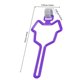 thumbnail image 2 of WHAMVOX Clip Porta Bolsas Para Desechos De Perro En Material ABS Y Duradero Color, 2 of 8