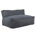thumbnail image 3 of Love Seat Puff con Taburete Ferrara Gris Kessa Muebles, 3 of 5