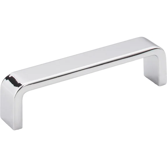 Asher 4" Center-To-Center Bar Pull, Polished Chrome