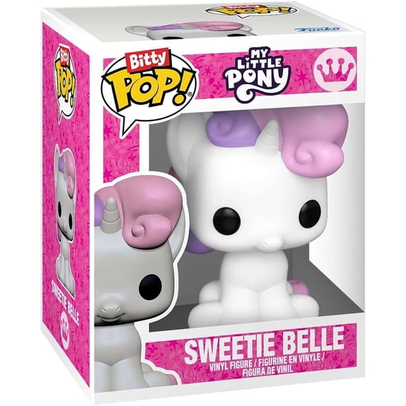 Funko My Little Pony Bitty POP! Sweetie Belle Micro Figure (No Packaging)