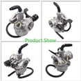 thumbnail image 2 of Performance Carburetor, Compatible Vehicles Replacement for 50cc 70cc 90cc 110cc 125cc Quads, Impact Resistant Anti-Corrosion Carb with Direct Replacement Warranty, 2 of 4