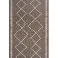 thumbnail image 2 of JONATHAN Y SANTA MONICA 8 x 10 Area Rug, Derya Tribal Diamond Trellis - Brown/Beige, SMB129B-8, 2 of 8