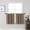Barley, variant on MKHILL Vela Black Blackout Tier Curtains 24 Inch 2 Panels, Thermal Insulated Room Darkening Rod Pocket Cafe Curtains for Kitchen Sink Bathroom Small Window Camper, Each 30"W x 24"L