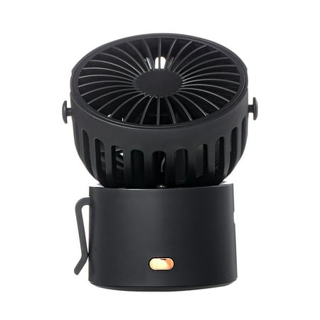 2024 New tent clearance Small Fan Ever-changing Hanging Neck Slope 45 Portable Desktop Usb