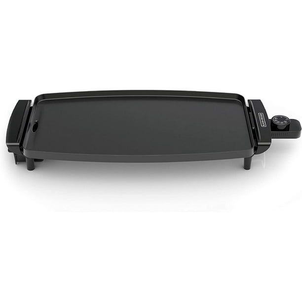 BLACK+DECKER Electric Griddle with Removable Temperature Probe, Indoor