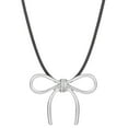 thumbnail image 2 of Necklaces Bow Pendant Fashion Jewelry Gift Wholesale F7L5, 2 of 2