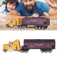 thumbnail image 3 of Modelo De Camión De Transporte 1:65, aleación De Alta Simulación, Vehículos De Transporte Con retroceso, Camiones, Modelo De Coche, Juguete Para Niños, 3 of 7