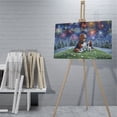 thumbnail image 4 of Happy New Year Basset Hound Family Cheer Winter Midnight Firework Horizontal Matte Canvas Poster Bassets Dog Breed Lovers Gifts Idea Wall Art Home Decor - 02025, 4 of 5