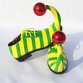 thumbnail image 2 of Doomiva Adult Clown Shoes Funny PU Leather Circuss Shoes Clown Accessories Carnival Yellow Green 44/270, 2 of 4