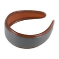 thumbnail image 4 of Unique Bargains 1 Pc Headband Glossy Wide-brimmed Hair Accessories for Women Gray Brown, 4 of 5