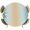 Khaki, blue-green, variant on Elastic Fitted Round Tablecloth, Blue Teal Ombre Waterproof Stretch Table Cover for 45"-54" Tables, Modern Yellow Gradient Farmhouse Art Washable Outdoor Tablecloths for Patio, Picnic, Camping
