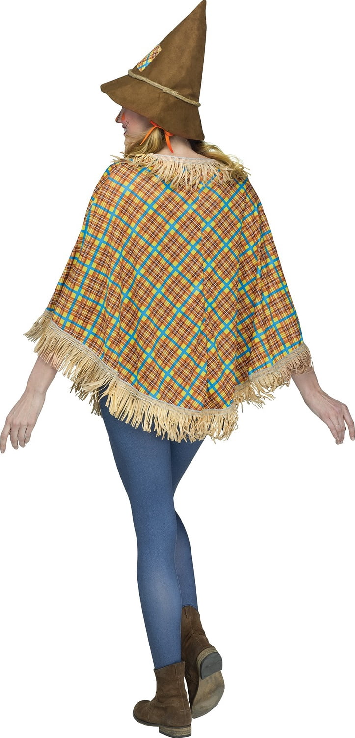 Scarecrow Poncho - Adult - Walmart.com