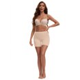 thumbnail image 5 of Unique Bargains Seamless Tummy Control Butt Lifter Thigh Slimmers Slip Shorts S Beige, 5 of 6