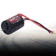 thumbnail image 4 of Negro Rojo MetalPlastic 550 Motor cepillado Accesorios de coche RC de 5 ranuras para coche trepador de control remoto 1/10 (12T), 4 of 10